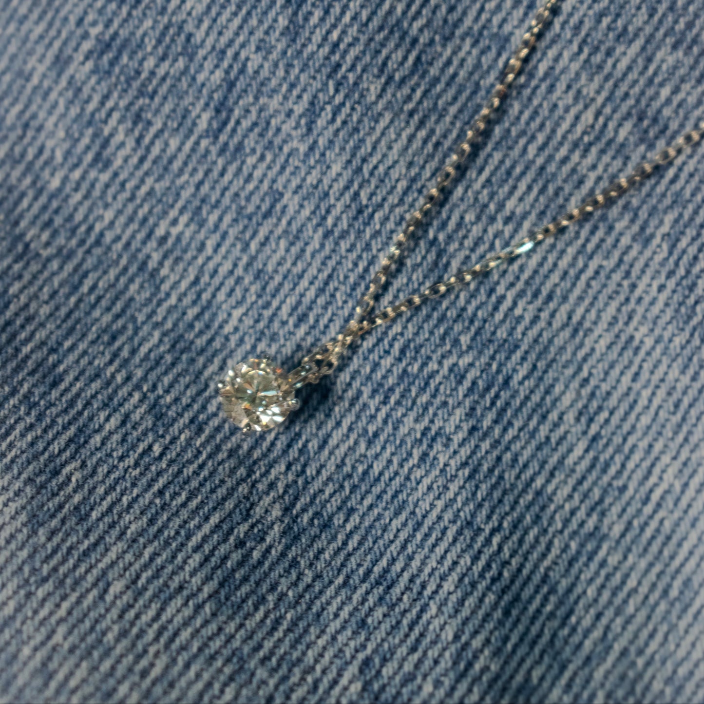 AVA Solitaire Necklace