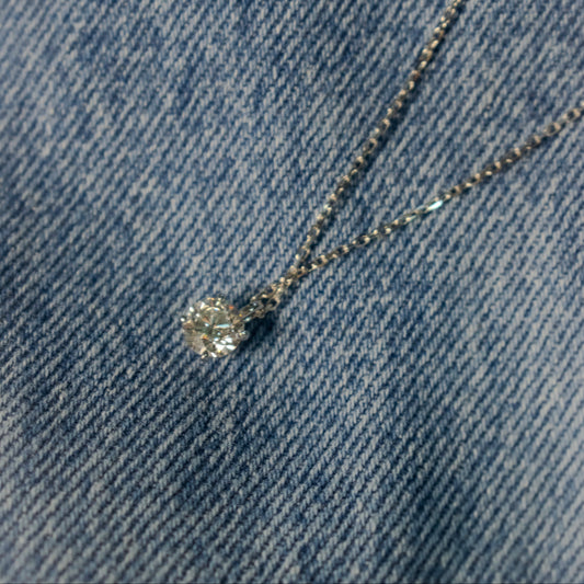 AVA Solitaire Necklace
