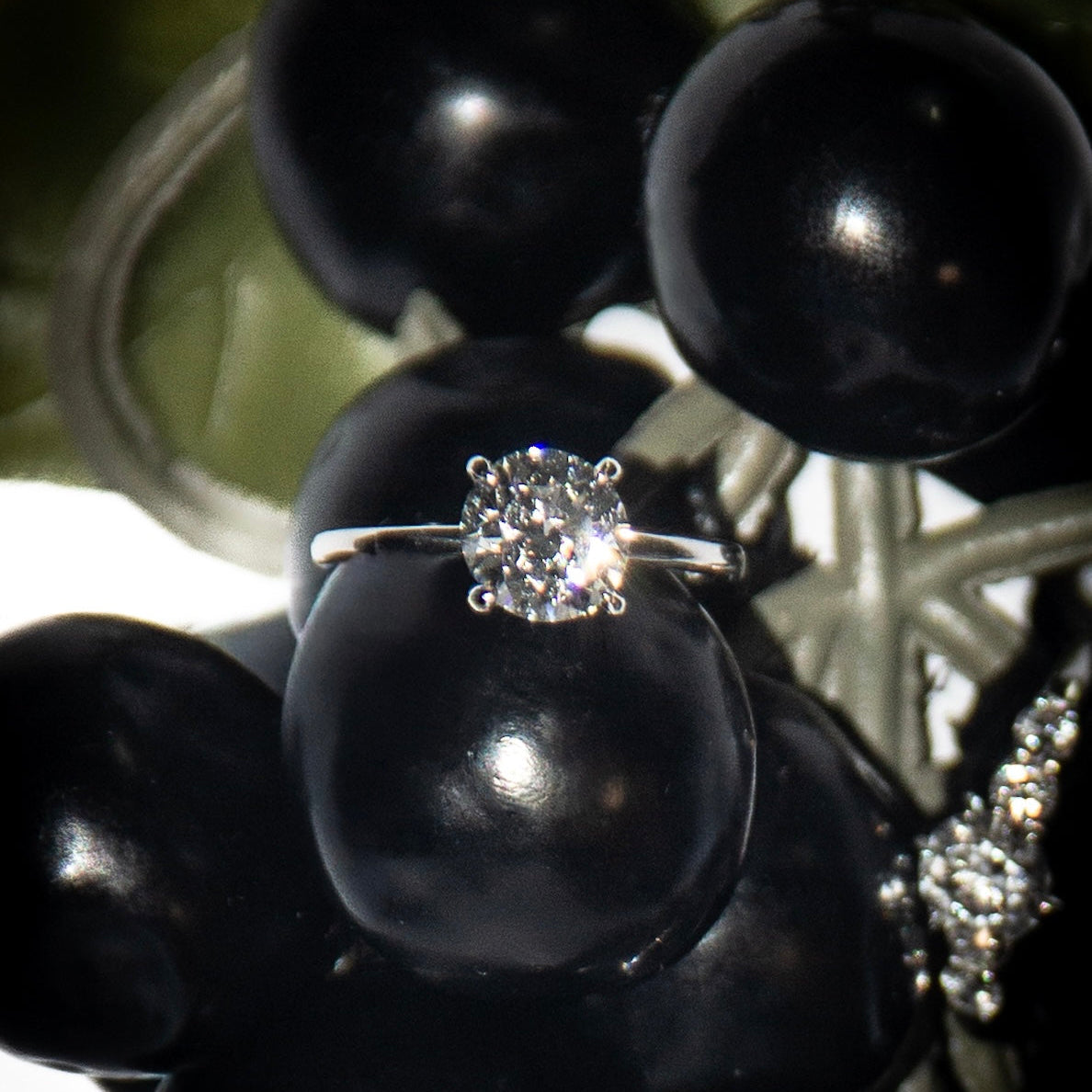 SYLVIE Solitaire Engagement Ring