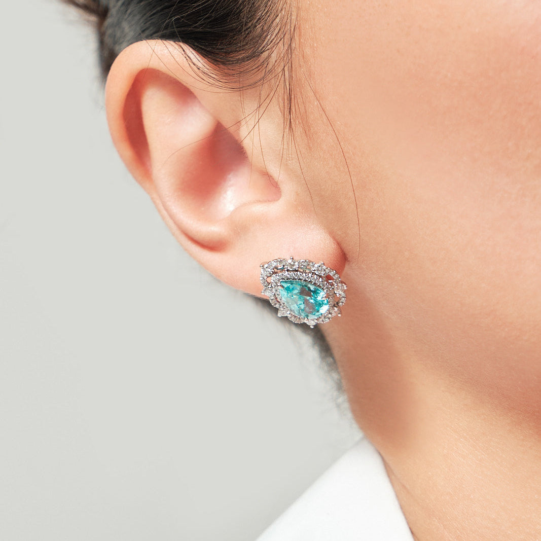 BLUE STAR Paraiba Earrings