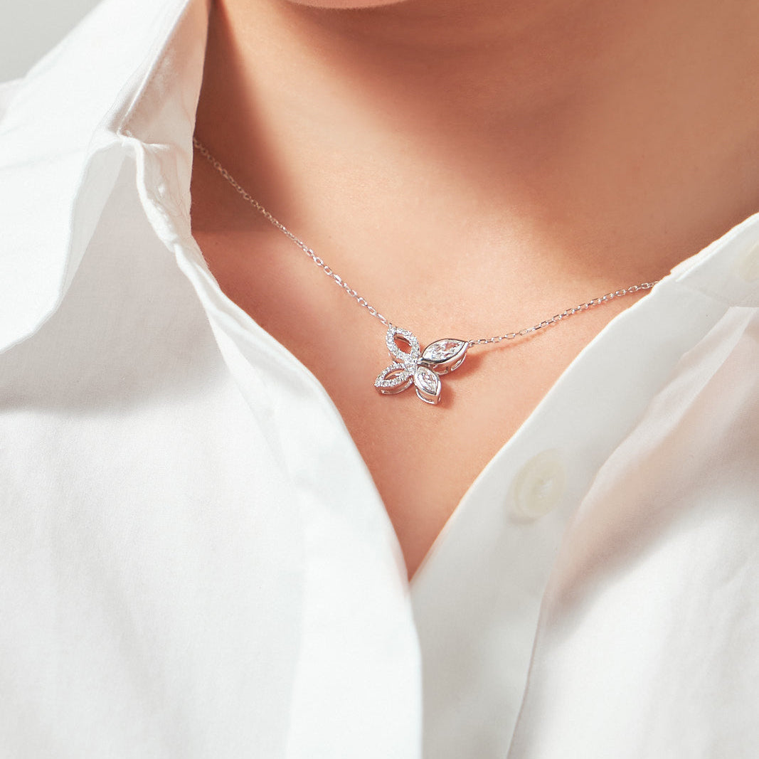 HAPPY Butterfly Necklace