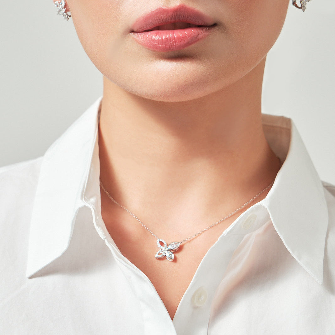 HAPPY Butterfly Necklace