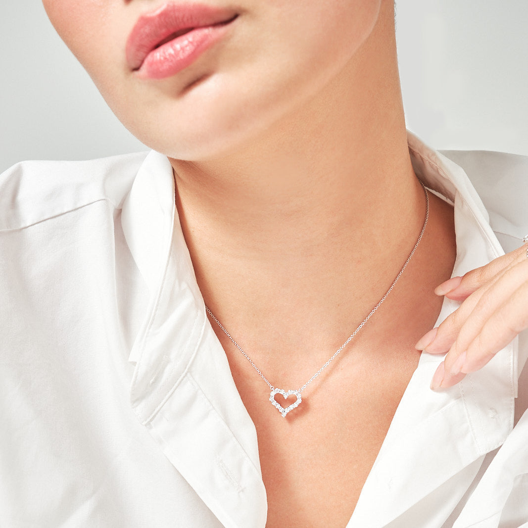 BELLA Open Heart Necklace