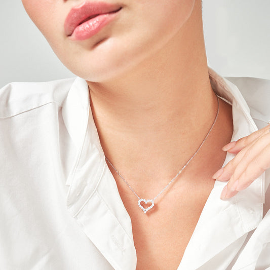 BELLA Open Heart Necklace